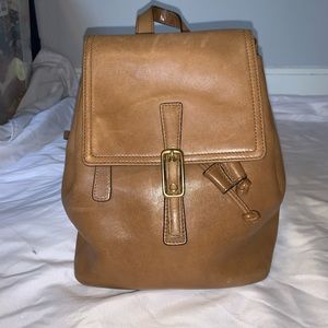Vintage Coach drawstring backpack